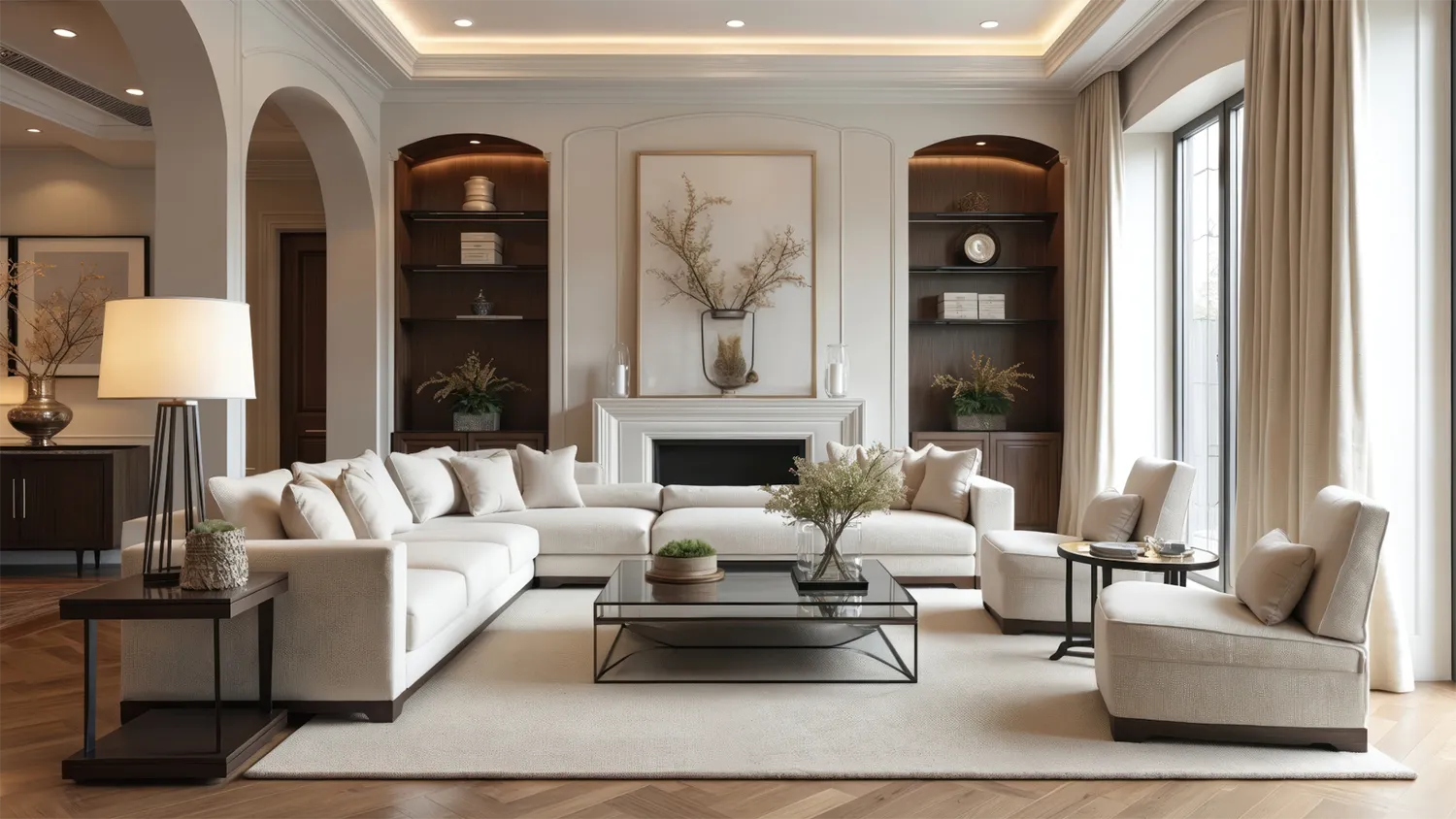 A beautiful home interior